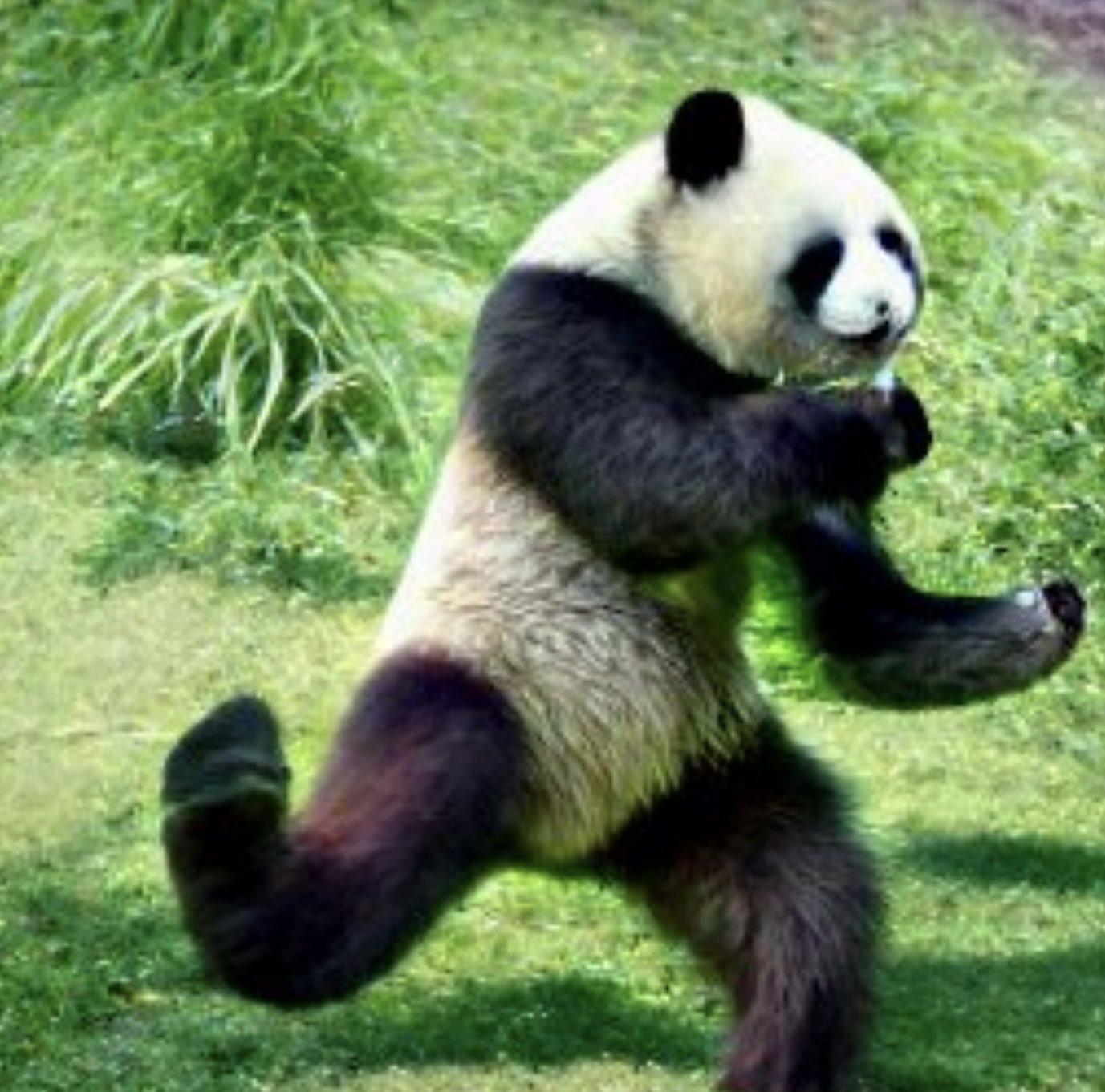 たえちゃん Ar Twitter 笹を食べながら走るパンダをaiに描いてもらったけどイメージしてたのと違った T Co Ne7ygokuww Twitter