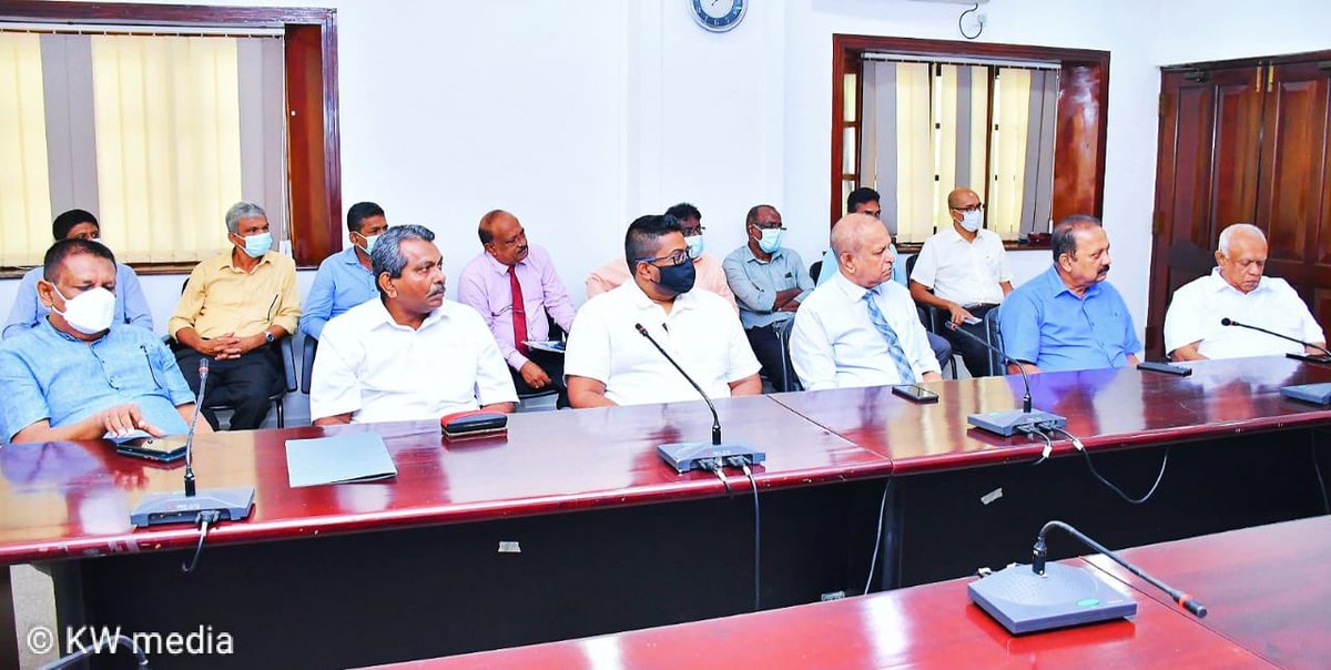 Kanchana Wijesekera on Twitter "Met with Fuel Dealers association this morning. National