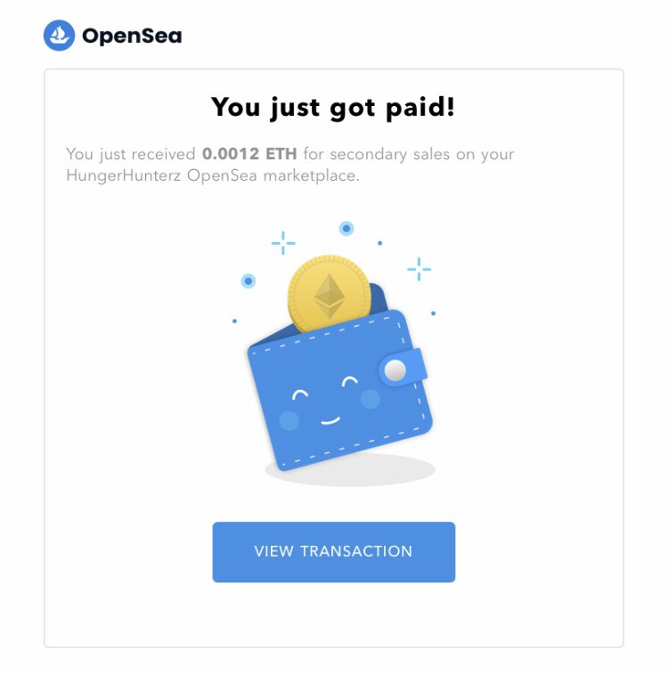 I got paid for secondary sales today.
This is the first time!😍🙏
#NFTCommunity #NFTsold