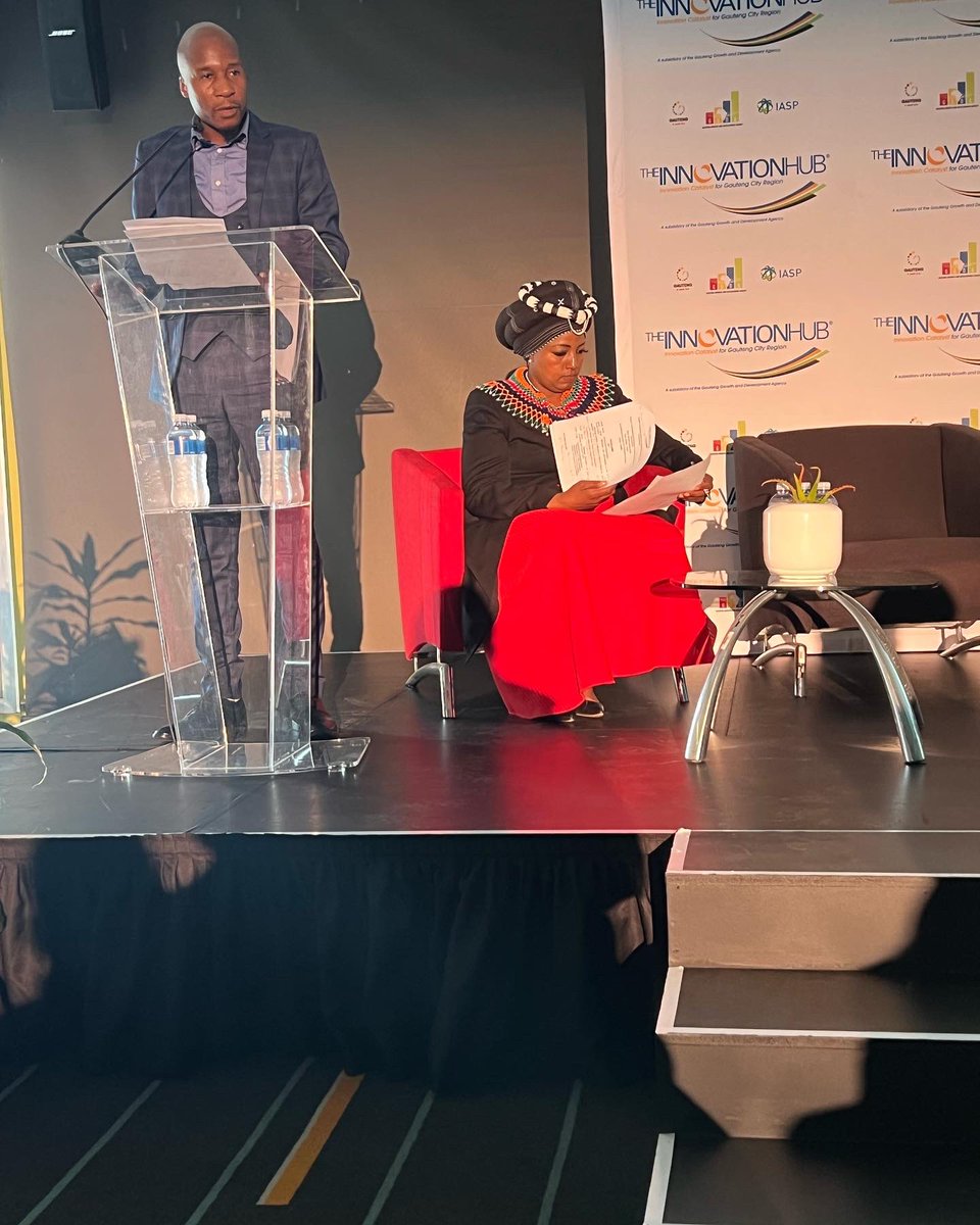 InnovHub's tweet photo. Welcoming our delegates to the Conference is our Board Chairperson, Adv Kgotso Maja indicating the import of forging strategic partnerships to sustainably invest and enhance a vibrant IKS based innovation ecosystem in the country #Iksconference #Iksgraduation #theinnovationhub https://t.co/g7637Mdm7W