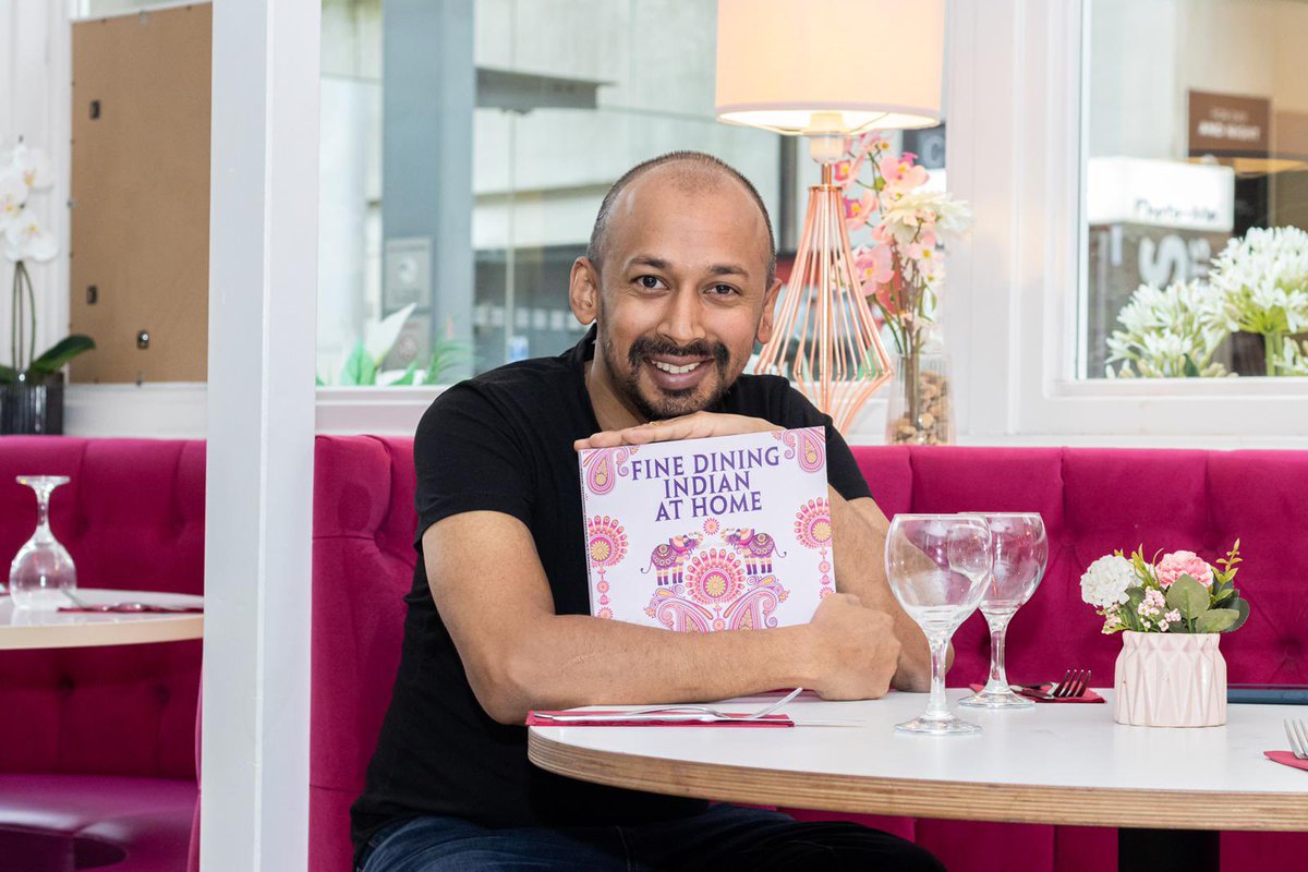 laurarobinsonpr's tweet photo. We’re so proud of our client, @Bobbyrg on the release of his new cookbook Fine Dining Indian at Home!
Get yours now on Amazon or https://t.co/4sxvgfZNvy 👏👏
#pr #prclient #talent #bobbygeetha #cookbook https://t.co/i8hl75nVOe