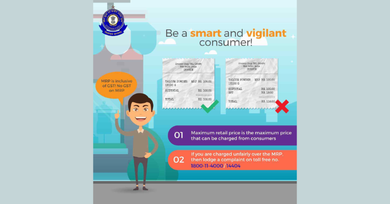 gsthelpline's tweet photo. The recent decision to impose 5% GST on pre-packaged items, the Department of Consumer Affairs has published a letter clarifying the impact of GST on unsold products of pre-packaged items effect from 01.08.2022.
#GSTupdates #Consumer #Products #PrePackaged #MRP #Businesses