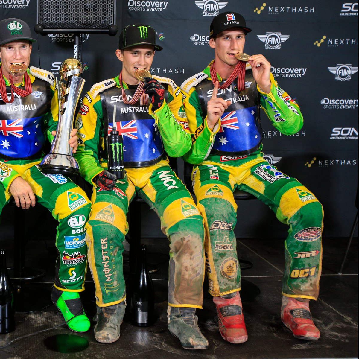 FIM Speedway Grand Prix (@speedwaygp) on Twitter photo How it started vs how it's going! 😊
<a href="/max_fricke/">Max Fricke</a> <a href="/Jackwoohaa/">Jack Holder</a>
#FIMSpeedwayGP #SpeedwayOfNations How it started vs how it's going! 😊
<a href="/max_fricke/">Max Fricke</a> <a href="/Jackwoohaa/">Jack Holder</a>
#FIMSpeedwayGP #SpeedwayOfNations