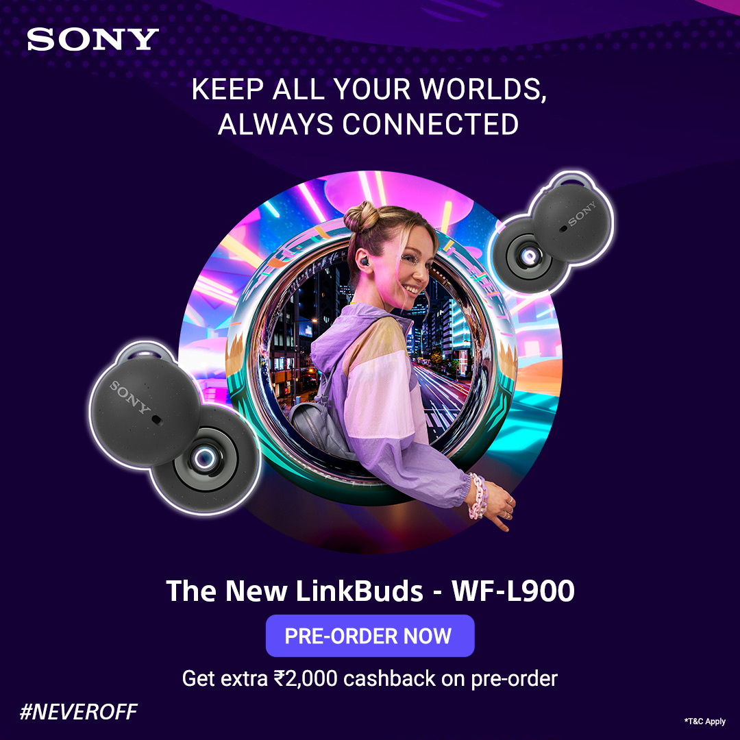 sony_india's tweet image. Discover a new way to link your worlds together. Hurry &amp;amp; Pre-order the new Sony Linkbuds now. #NeverOff
Know more bit.ly/3JwwwFa
Shop at SC bit.ly/3QgbrBc
Pre-Order on Amazon: amzn.to/3zSKlL9
@amazonIN