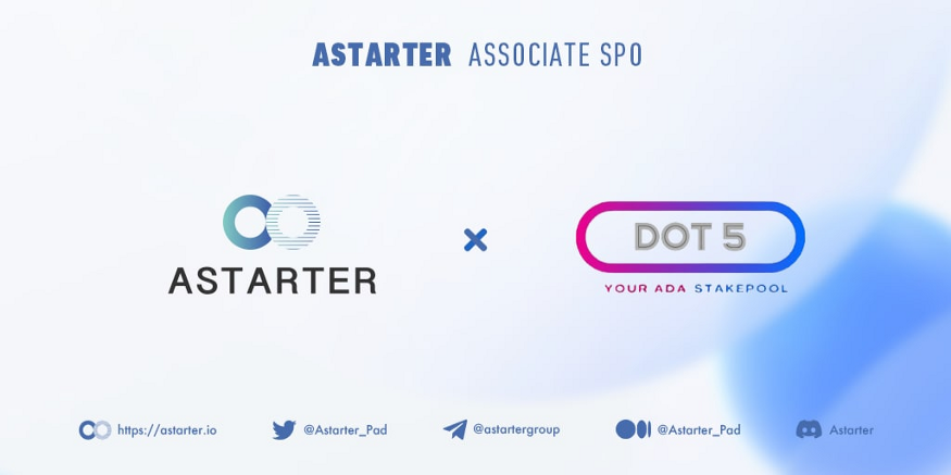 AstarterDefiHub's tweet photo. 🔊We are honored to announce DOT 5 has become #Astarter Merge Associate Staking Pool Operator

@dot5pool is committed to support the Cardano community long-term and share strong decentralization culture of the network. 

Read more: https://t.co/cL2G7iv4gf
#EMURGO #Cardano https://t.co/UwI9Q7b6Eo