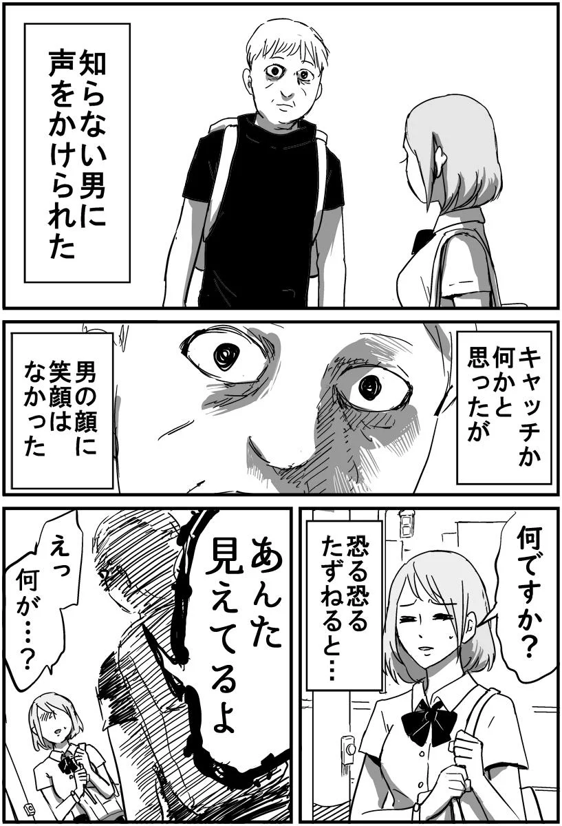 姉から聞いた最高に怖い話です。トイレの後に気を付けないと見えてはいけないものが見えてしまうかも。