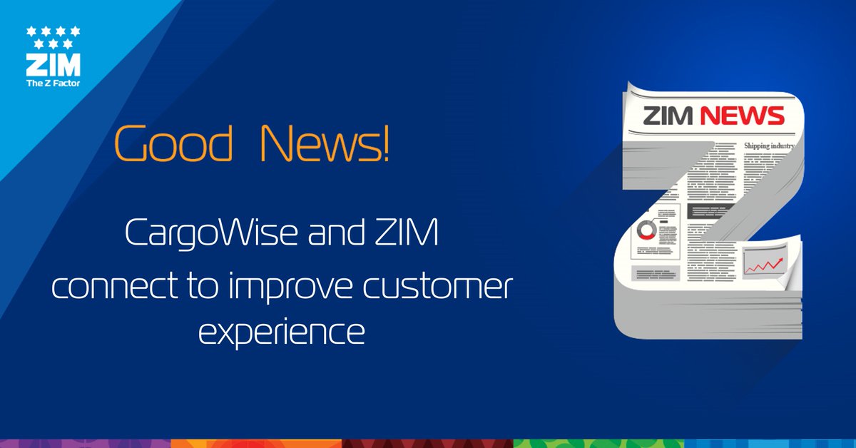 ZimShipping's tweet image. ZIM has partnered with WiseTech Global!
Together, we aim to improve customer experience through a direct data connection between CargoWise and ZIM systems 🤝
Read the full press release &gt;&gt; bit.ly/3JtXehO
#Partnership #DataConnectors
