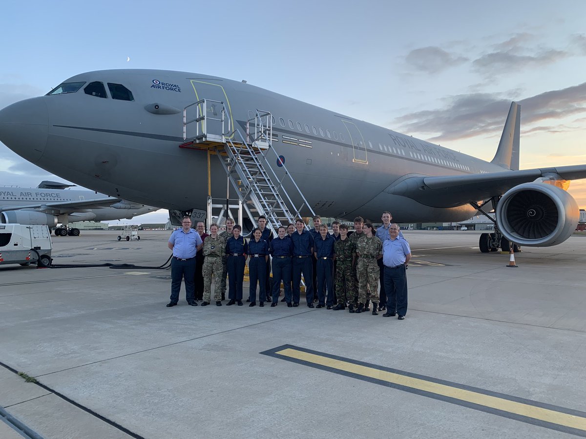 Witney Air Cadets (@official2120) on Twitter photo The <a href="/aircadets/">RAF Air Cadets</a> is one huge family so last night the Boss and AS1(T) Watson were delighted to support <a href="/EssexWingATC/">Essex Wing ATC</a> with a tour of Voyager and <a href="/AirTanker/">AirTanker</a> during their <a href="/RAFBrizeNorton/">RAF Brize Norton</a> camp. A great visit with awesome cadets and volunteers asking superb questions. #noordinaryhobby The <a href="/aircadets/">RAF Air Cadets</a> is one huge family so last night the Boss and AS1(T) Watson were delighted to support <a href="/EssexWingATC/">Essex Wing ATC</a> with a tour of Voyager and <a href="/AirTanker/">AirTanker</a> during their <a href="/RAFBrizeNorton/">RAF Brize Norton</a> camp. A great visit with awesome cadets and volunteers asking superb questions. #noordinaryhobby