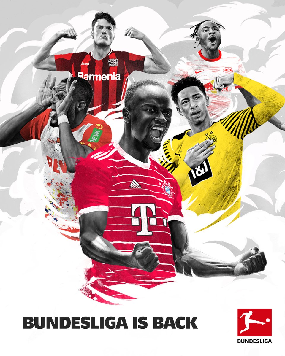 The #BundesligaIsBack today!

Which star will shine brightest on the opening weekend of #Bundesliga action? ⭐✨