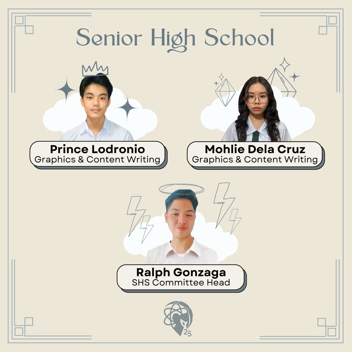 RiSciSSG's tweet photo. 𝗠𝗘𝗘𝗧 𝗢𝗨𝗥 𝗣𝗨𝗕𝗟𝗜𝗖𝗜𝗧𝗬 𝗖𝗢𝗠𝗠𝗜𝗧𝗧𝗘𝗘 📢🎨💻 

Hey RiScians! Let us welcome the Publicity Committee of the SSG 2022 - 2023! https://t.co/Whfs0rsJps