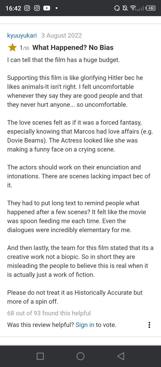 Kirbien19's tweet photo. For those people who already watched the movie please do rate it in IMDB because there's a bunch of losers pestering around the review comments section even though they did not watched  the movie. And don't mind the 1 star review. Rate it however you like. 🥰

#MiMDay2Showing https://t.co/pc4E85TDPi