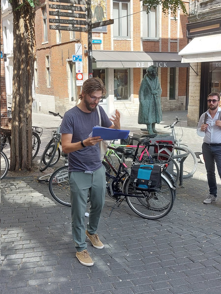 Footage from the humanist city walk Xander Feys and I led yesterday, showing Renaissance Leuven’s best to a bunch of Neo-Latinists gathered for a conference at <a href="/KU_Leuven/">KU Leuven</a>. Pictures by courtesy of <a href="/ZOecolampadius/">Zwingli & Oecolampadius</a>