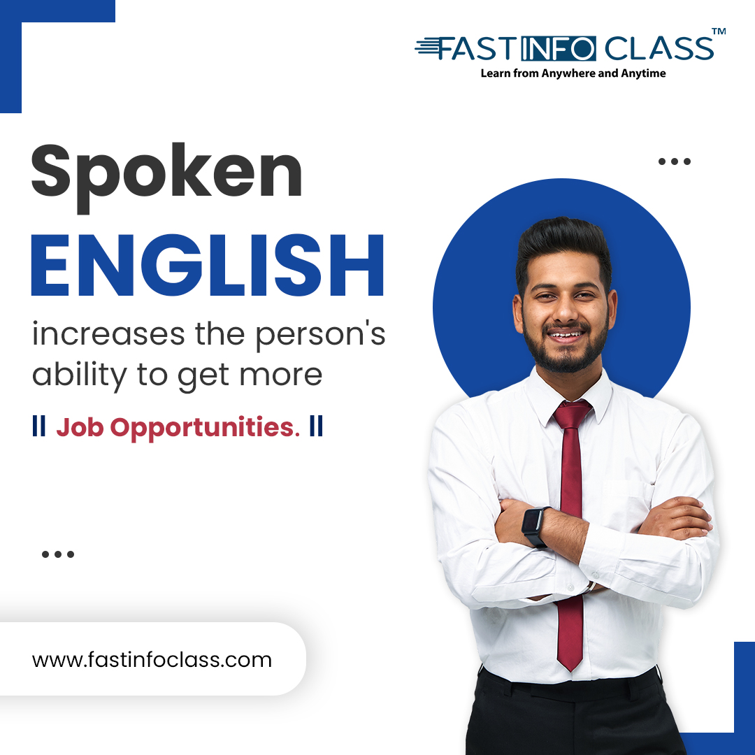 FastInfoClass's tweet photo. Open up a world of opportunities with our Online Spoken English Course.
#spokenenglish #learnenglishonline #englishclass #basicenglish #IELTS #ieltspreparation #FastinfoClass https://t.co/NVEBp5I02Y