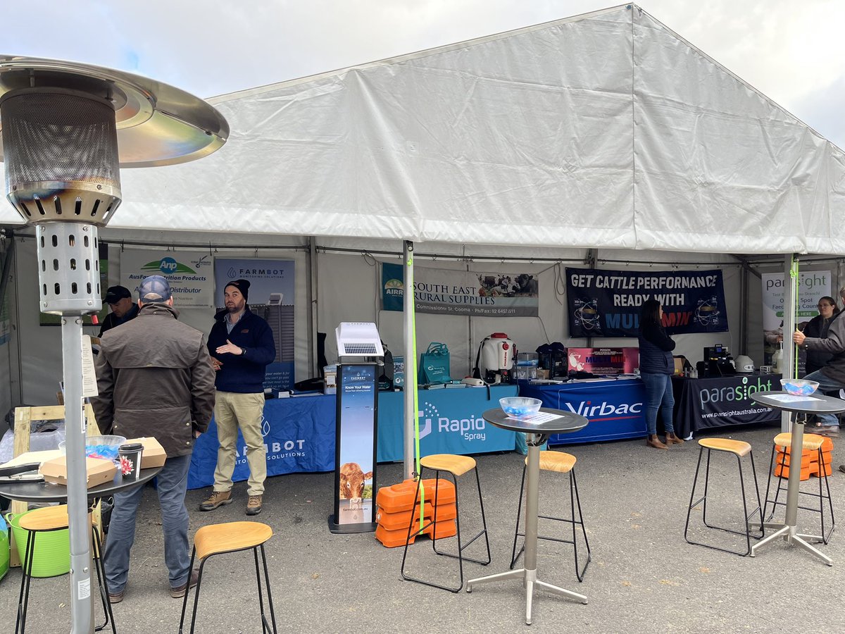 MFS Ag Tech Synopsis - great day yesterday despite windy conditions and good numbers registered with all exhibitors happy with enquiries