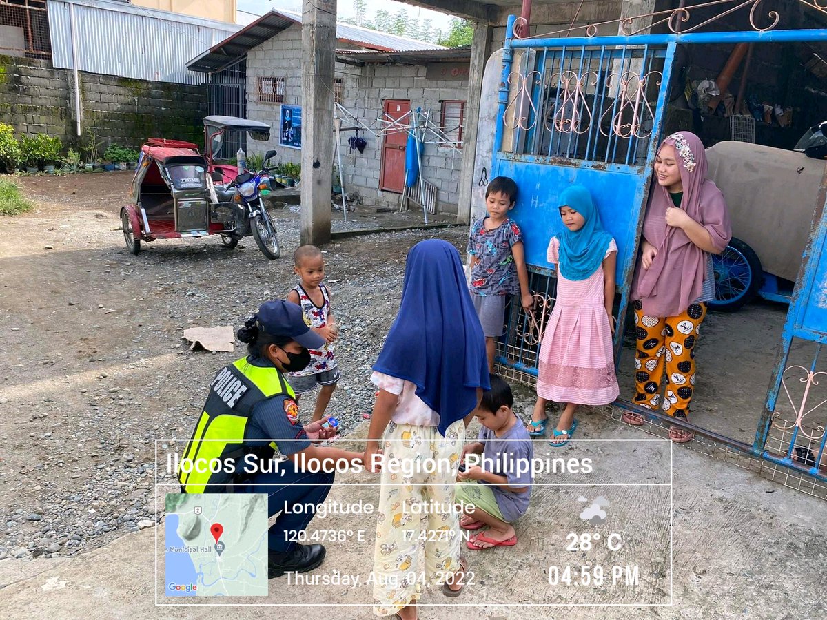 “The potential possibilities of any child are the most intriguing and stimulating in all creation" 
August 4, 2022-Personnel of Narvacan MPS mingled with the children in playing Beyblade game and  dialogue  to focus more on their studies. <a href="/pro1officialtw/">@pro1officialtw</a> <a href="/isurppo/">ILOCOS SUR PPO</a> @PCADGIlocos