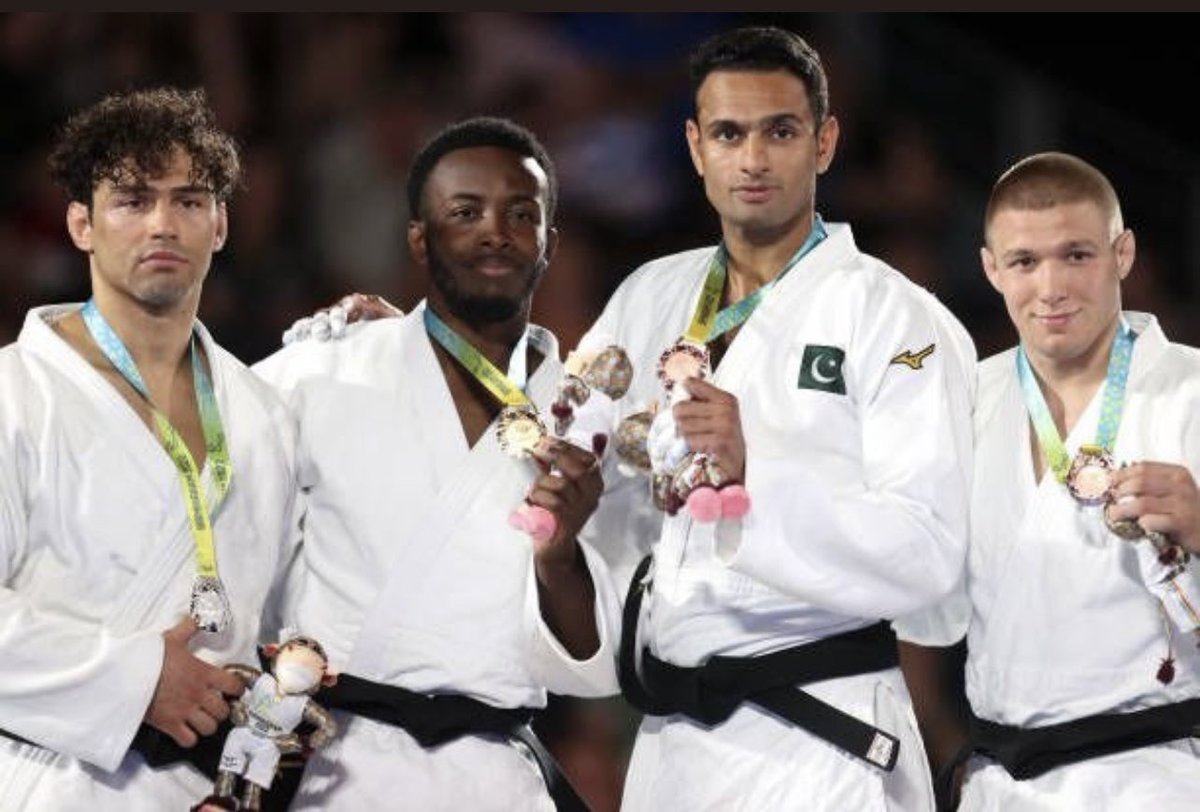 PCF1992's tweet photo. Shah Hussain Shah - Bronze medal winner in Judo. ๐๐ผ
๐ต๐ฐ
#CWG2022 #Pakistan #PCF1992 https://t.co/7ibb4e3jXM