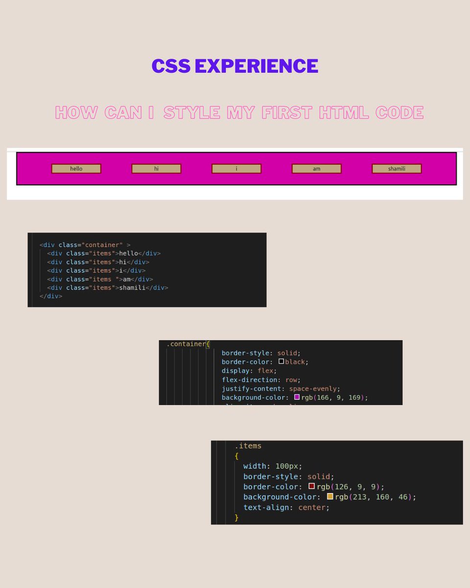 SHAMILI55874899's tweet image. Hello Tech World! This is my first tweet,i share my first step of learn CSS #CSS_TRICKS #Firsttweet