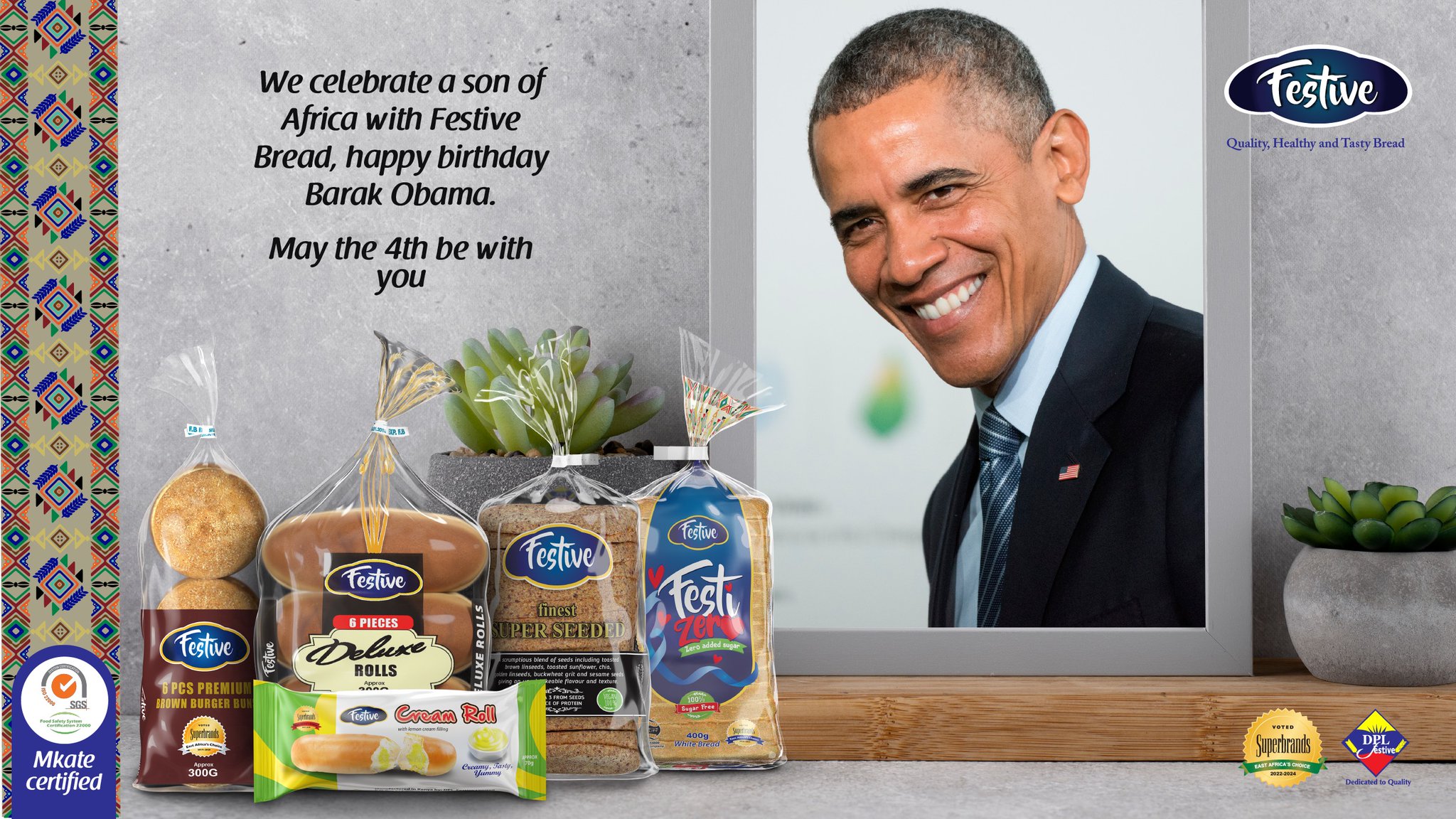 A happy birthday to a son of Africa and Kenya. HBD Barack Obama  