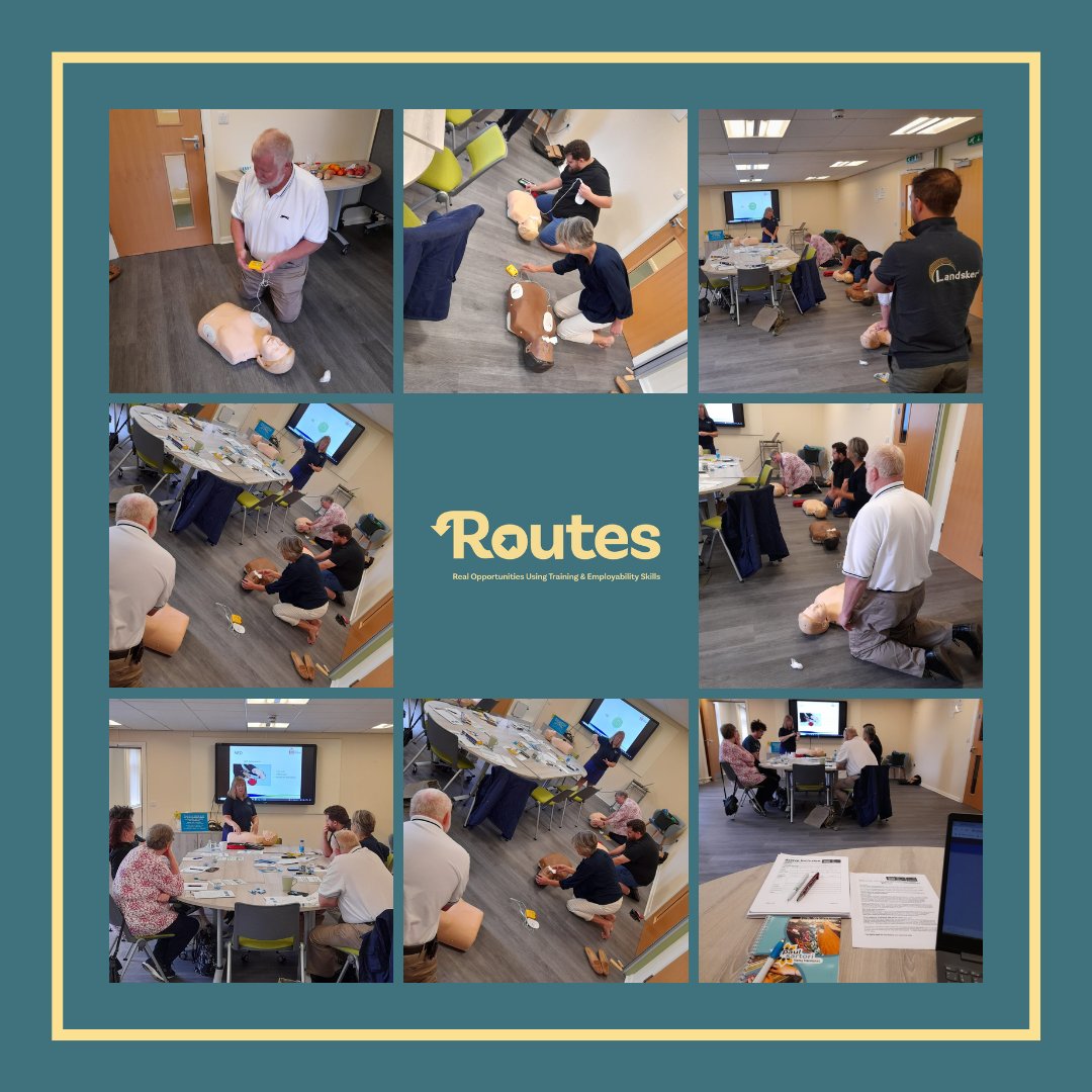 Some snaps from when Routes hosted a First Aid Course for the Paul Sartori team in Haverfordwest

Congratulations to everyone taking part in the free course

✉️ routes@landsker.co.uk⠀⠀⠀⠀⠀⠀⠀⠀⠀
☎️ 01994 238379⠀⠀⠀⠀⠀

<a href="/WCVA_AIF/">Active Inclusion</a> #EUfundsCymru