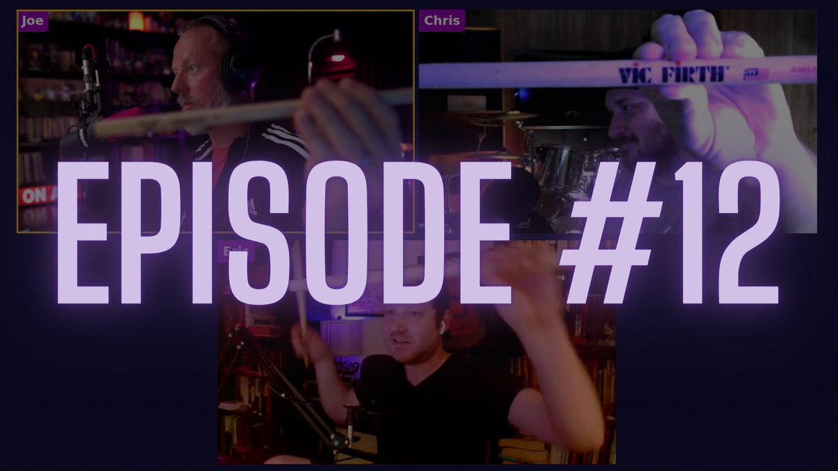 inamusements's tweet photo. Episode 12 - The Beat Goes On is out now! Listen on your favorite podcast app, or watch on YouTube!
#insideamusements #podcast #episode #entertainment #listen #youtube #podcastepisode #youtubepodcast #drum #drums #drummer https://t.co/7KtGwvTCRD