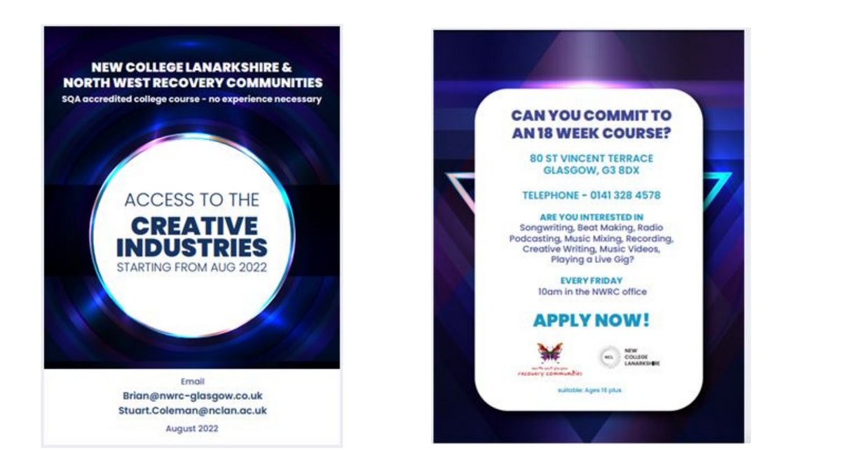 North West Recovery Communities (@nwrcglasgow) on Twitter photo  North West Recovery Communities (@nwrcglasgow) on Twitter photo