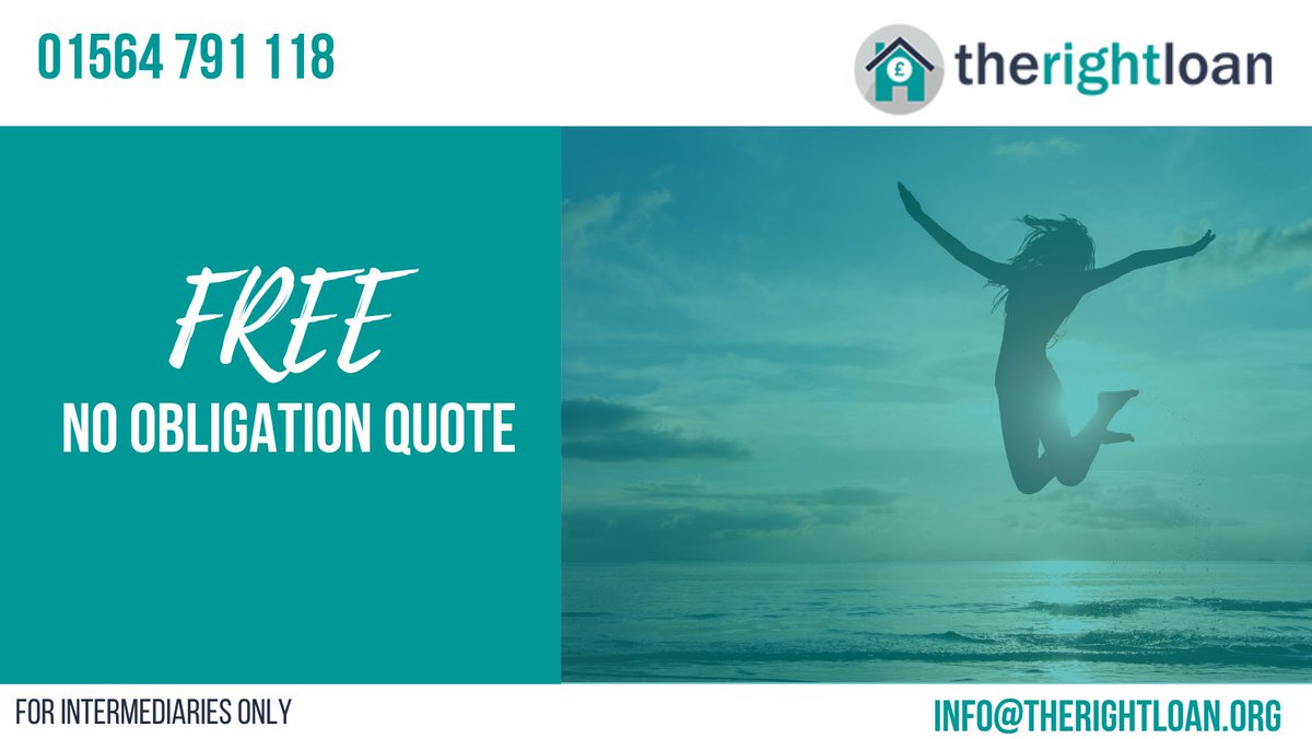 We don’t charge for an initial quote, and there’s no obligation to pursue the loan if your client doesn’t feel its right. 

👉 info@therightloan.org
👉 01564 791 118

Or visit our website:
👉 therightloan.org