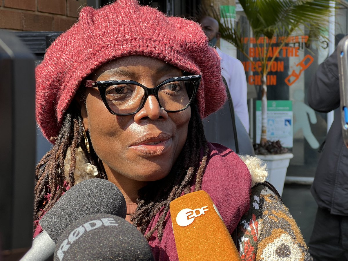 Musvanhiri's tweet image. Zimbabwean novelist Tsitsi Dangarembga @EfieZethu &amp;amp; co-accused Julie Barnes application for discharge dismissed. Trial will now continue on the 10th of August.