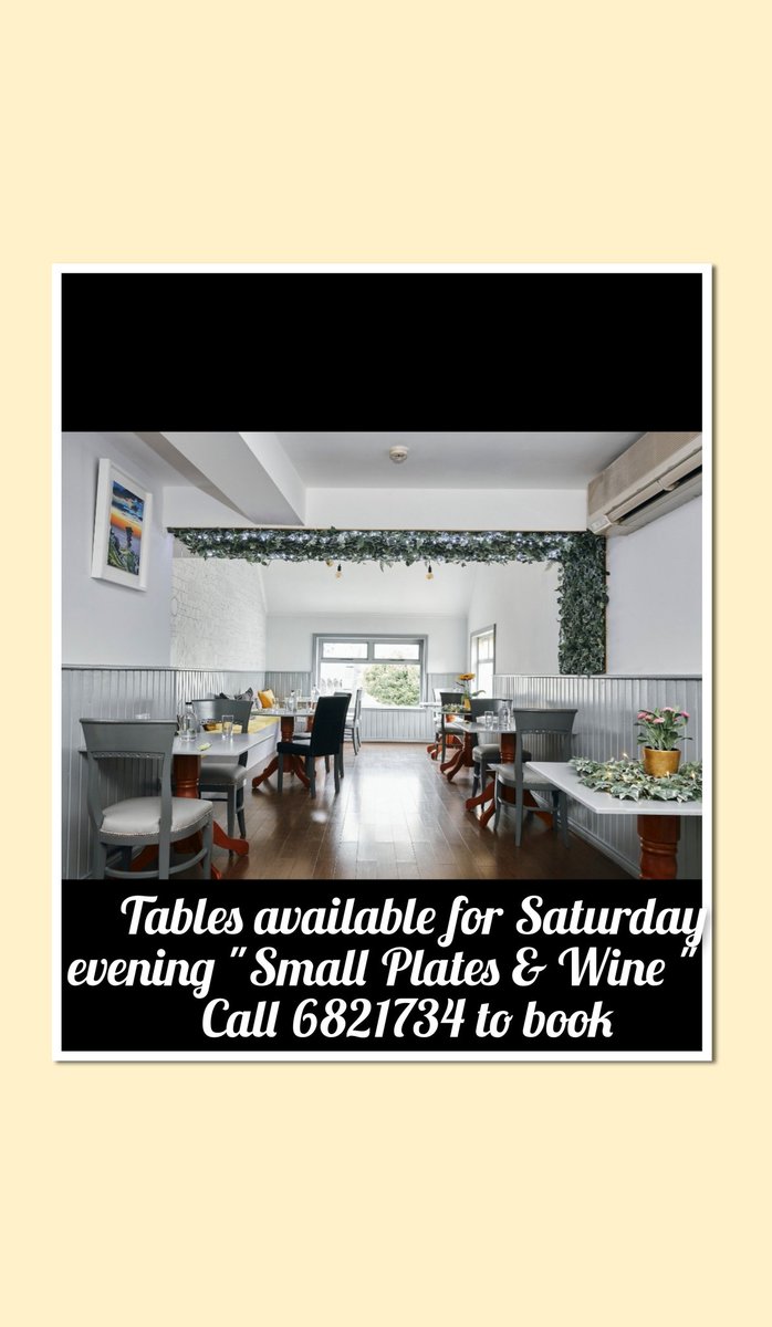 EnnisSweetn's tweet photo. Saturday evening "Small Plates & Wine "..🥘🍷...Call 6821734 to book ❤..#EVERYbodylovesennis
@ClareFoodDrink @EnnisChamber #summervibes #localsuppliers #realfood
#saturdaynight #meetwithfriends
#cafelife https://t.co/MW4PClrteF