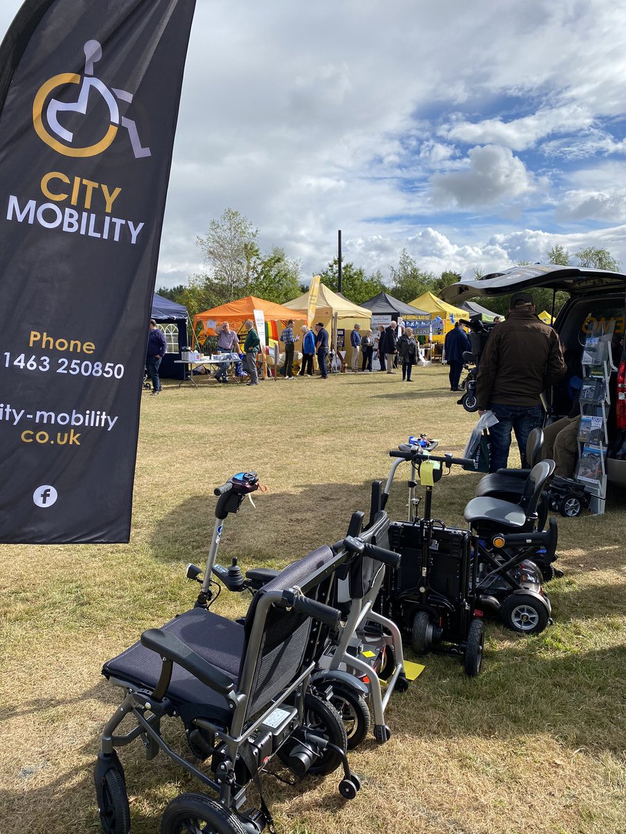 _citymobility's tweet photo. Day 2 at the @blackisleshow. Come and visit us in the Village Square and find out about the @motability Scheme. https://t.co/MOkckUfvoj