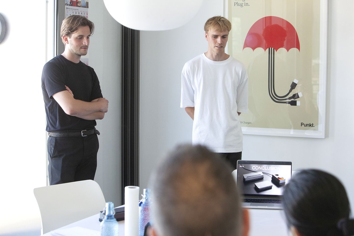 punkt's tweet image. How can the consumer electronic industry respond to the challenges of the ecological transition? More from Raphael Jung and Jan Sagasser&apos;s visit to Punkt. headquarters in Lugano: bit.ly/3d2LbM9 #education #punktdesign #designstudents