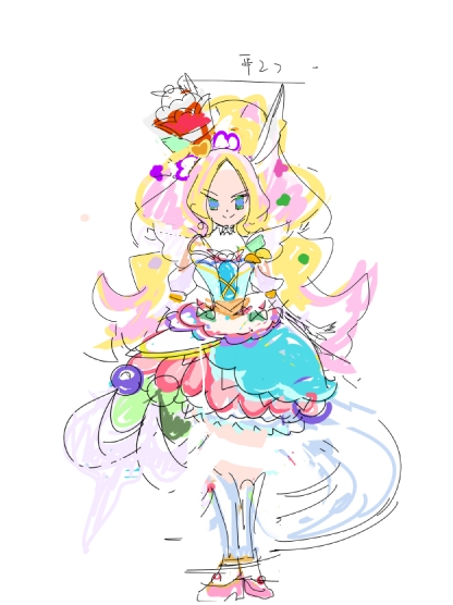 パルフェのデザインがパルフェすぎてめんどいな
アラの子みんなコンセプト強めでデザイン簡潔だから‥‥ 