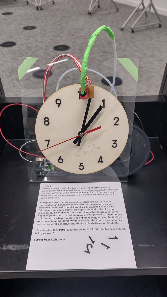 Last day to discover what the UoC is! The exhibition "The UoC: Hidden Realities and Speculative Fictions of Work, Education, and Life" will be open until 20:00. 3/5 Woodland Road, BS8 1TB.Free, pop in.
