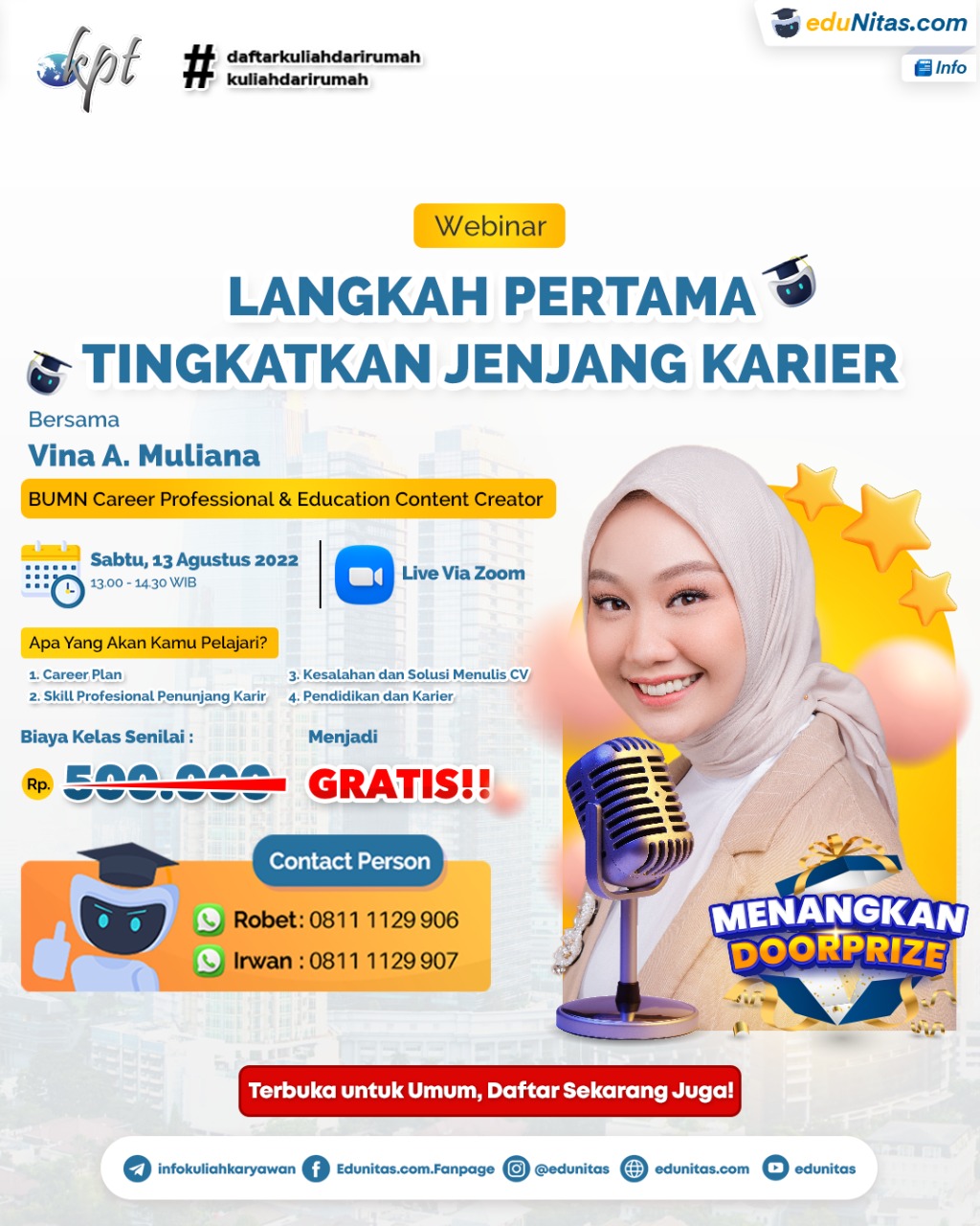 edunitas-on-twitter-webinar-langkah-pertama-tingkatkan-jenjang-karir