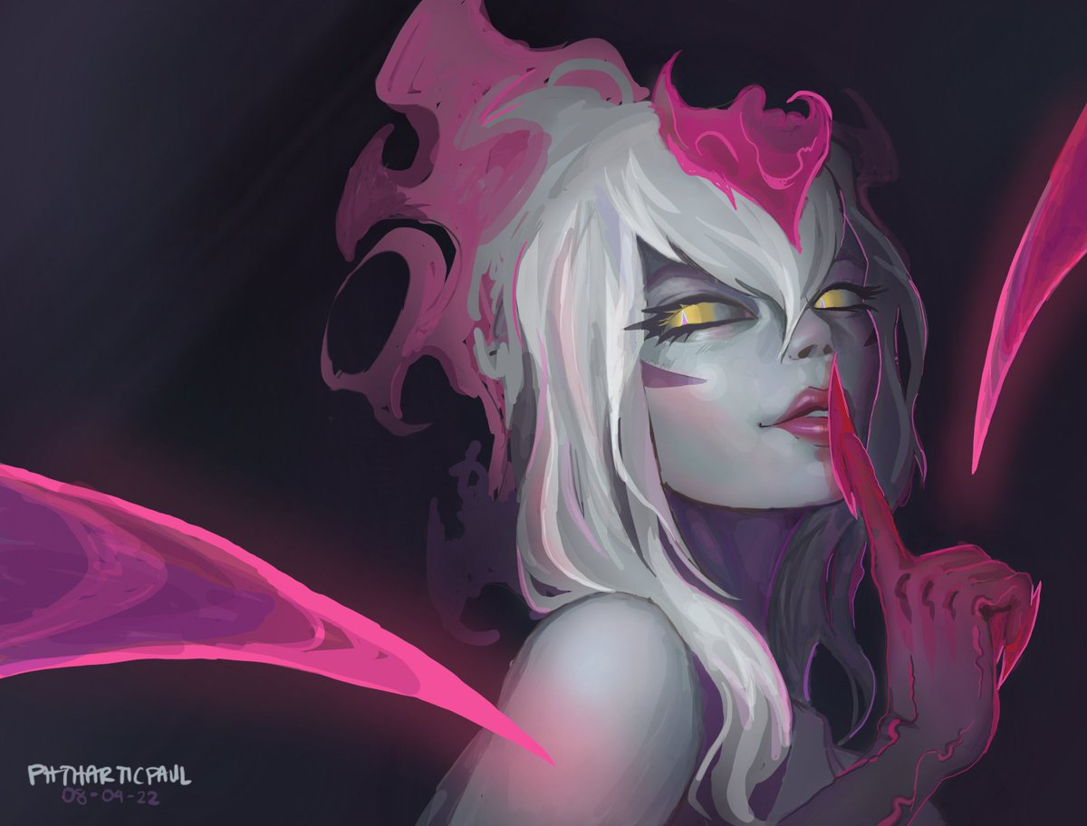 Quick Evelynn Paint 💜

#Evelynn #Eve #Lol #leagueoflegends #Wildrift #LeagueOfLegendsFanArt
