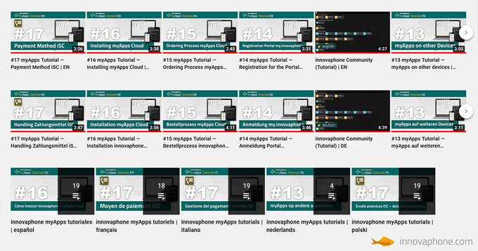innovaphone_FR's tweet photo. Découvrez tous les #tutoriels #vidéo #innovaphone #myApps
Rien de tel pour se familiariser rapidement et facilement avec les #applications de notre #PlateformeCollaborative !
#VoIP #UCC #télétravail #Cloud #DigitalWorkplace
#Playlist #YouTube 🇫🇷 ▶️ https://t.co/fZackBbnhv https://t.co/FumajeGfnN