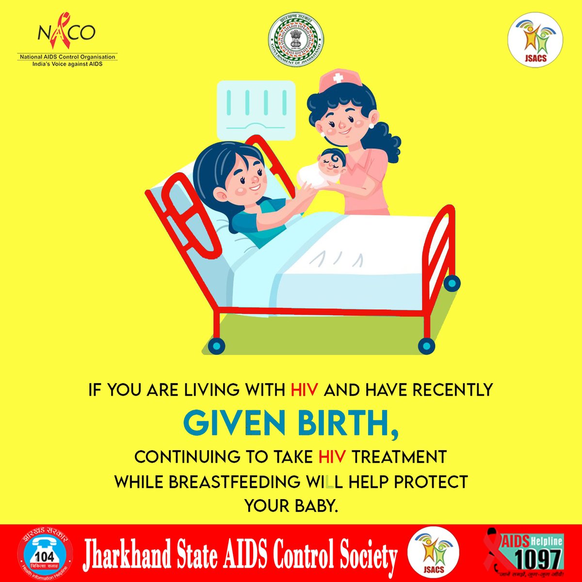 JharkhandAids's tweet photo. If you are living with HIV.  
#HarGharTiranga  #hivawareness #jsacs https://t.co/CwKkJZDPOd