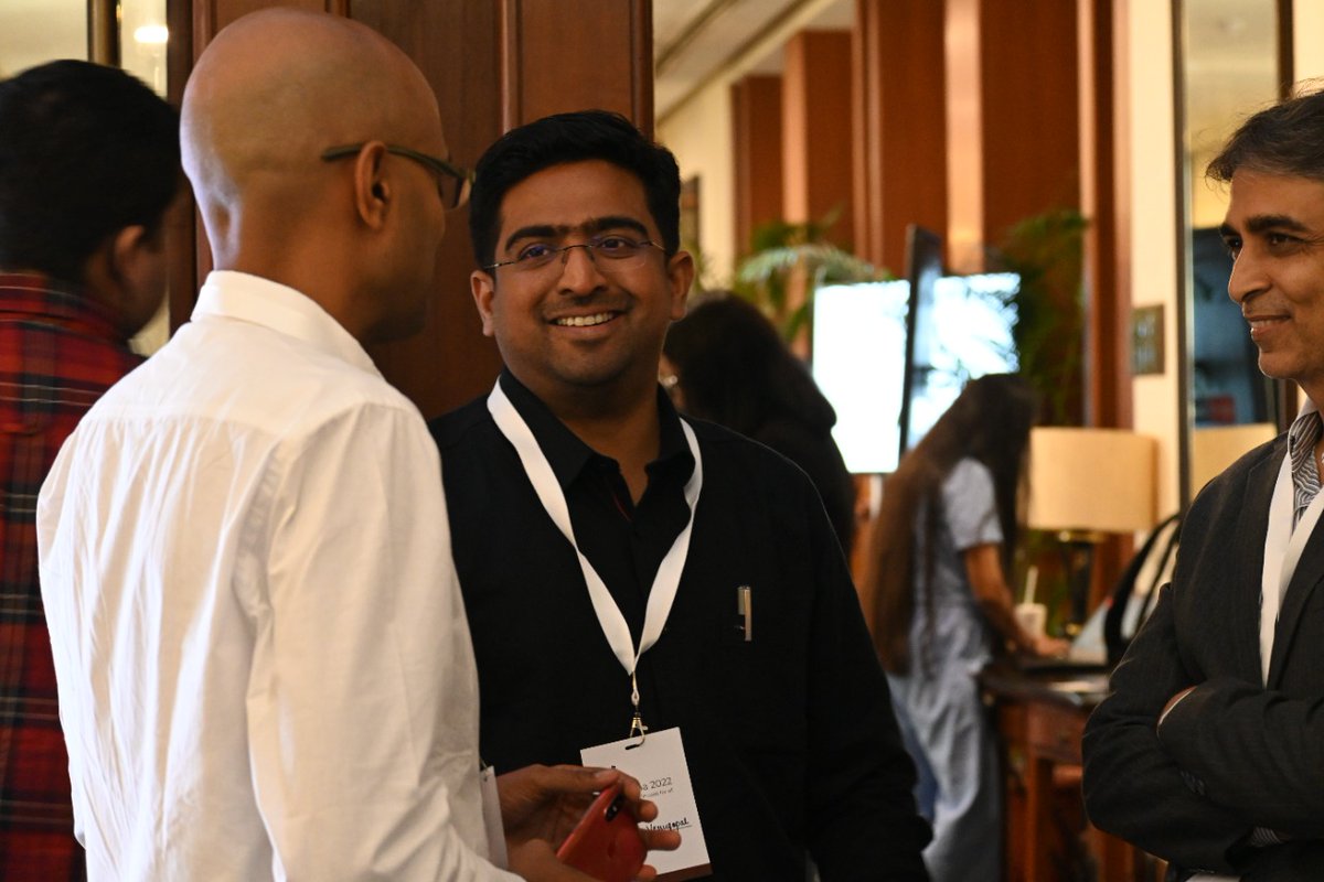 thenudge_in's tweet photo. The most exciting part of #charcha2022 has been the privilege of meeting &amp; interacting with professionals and leaders across the livelihoods space. It's been a pleasure to witness the start of conversations that have the potential to catalyse action

#letscharcha #humansofcharcha https://t.co/WMeZCZ9kCx