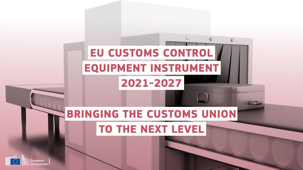 EU_Taxud's tweet photo. We are equipping 🇪🇺 Member States with new equipment such as x-ray scanners, radiation monitors and sniffer dogs🐕‍🦺, for better #CustomsControls.

Learn more about the EU's Customs Control Equipment Instrument for 2021-2027

👉 https://t.co/aWxQcVFQv4 

#CustomsUnion #CCEI https://t.co/0ueAG1QR6O