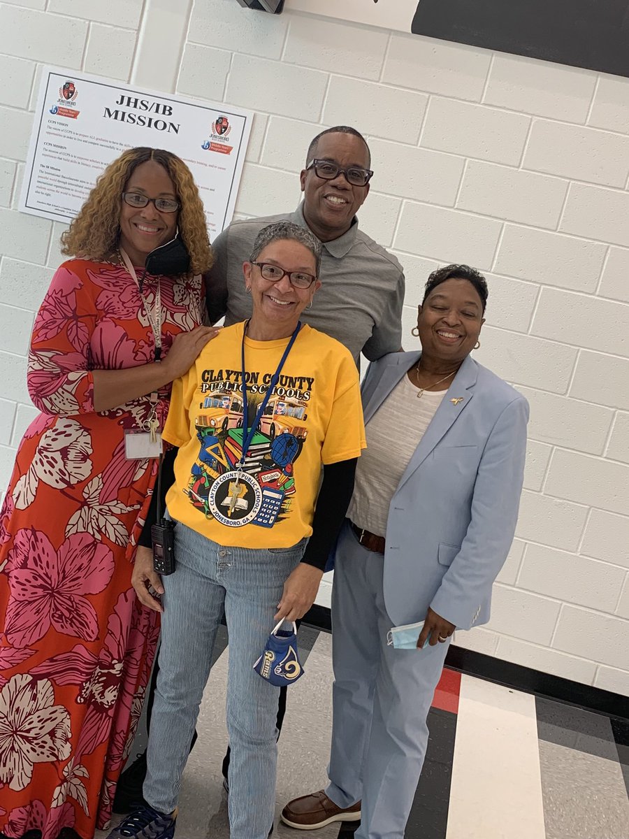 2nd Stop for Day 1 was at Jonesboro High School. Principal Brown and staff made Day 1 look like Day 101. Smooth and steady all day long. Dynamic leadership and preparation. <a href="/JHSCardNation/">Jonesboro High School Official Page</a>