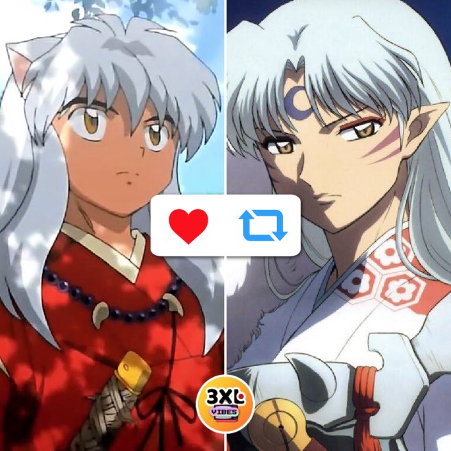 3xlvibes's tweet photo. 🔥 DUEL 🔥

❤️ Inuyasha!
🔁 Sesshōmaru!

#3xlvibes #ElDuel #animecatala #animeencatala #anime #mangacatalà #inuyasha #inuyashacatala #inuyashaanime #Sesshomaru #Sesshōmaru #3xl #super3 #tv3 https://t.co/jCRmAMkRfn