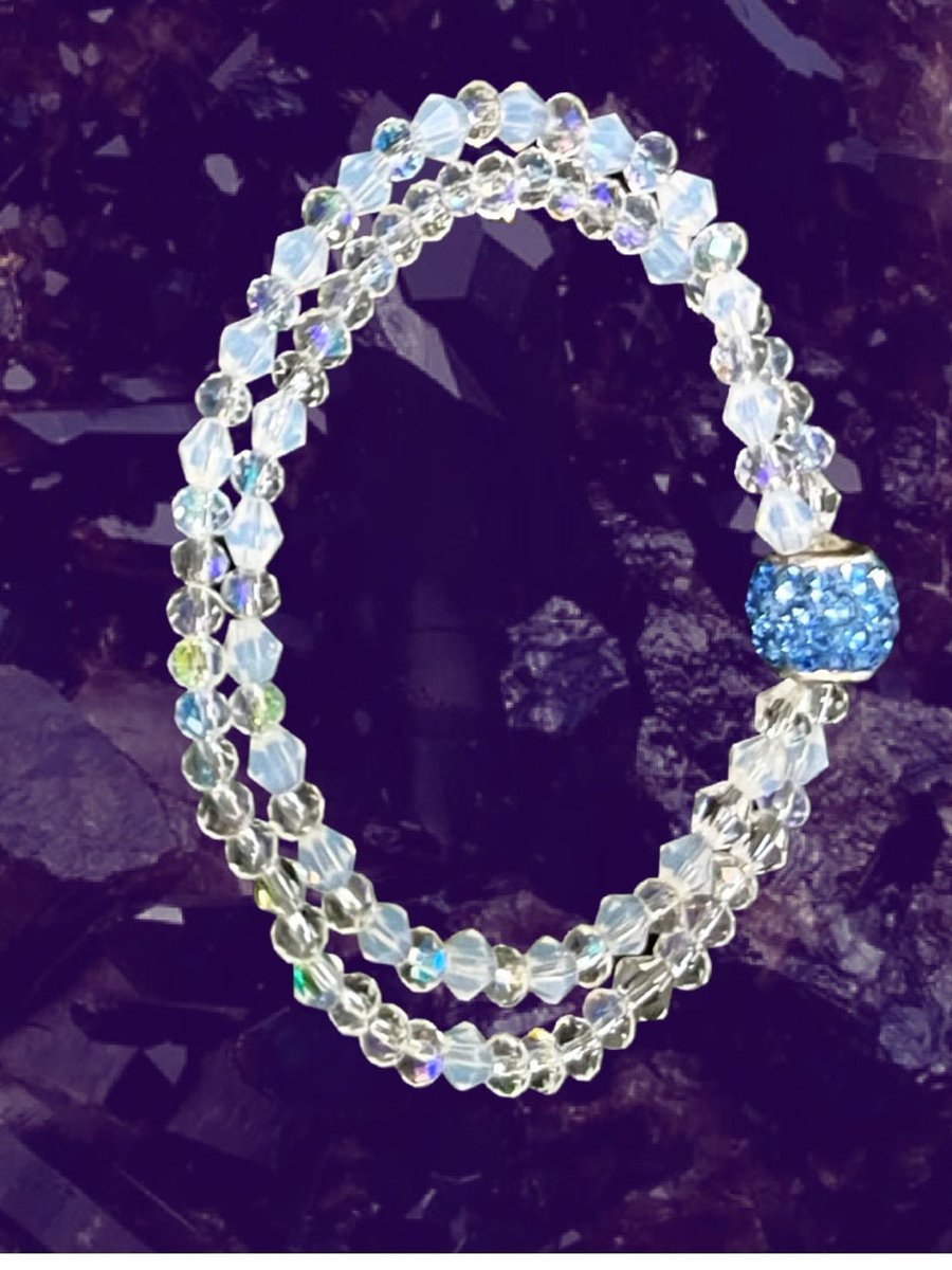 jahnestacado's tweet photo. Clear Crystal 2mm Bicone Bracelet,Blue Rhinestone Charm Bracelet,Gift for Her,Women Crystal Bracelet ,Love Bracelet ,Blue Bracelet
 #Crystal2Mm #Bracelet #BraceletLoveBracelet #Herwomen #Braceletblue #Bicone #charm #clear #LuckyGem7 #EtsyEmail

👉https://t.co/YQU1wxSYZ8 https://t.co/icDPNlGZ5x