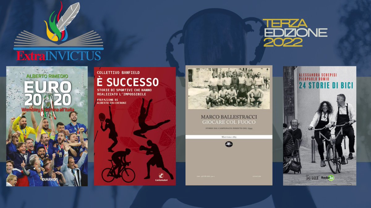 Crampi Sportivi (@crampisportivi) on Twitter photo Soddisfazione per
𝐔𝐍𝐃𝐄𝐑𝐃𝐎𝐆 - 𝐒𝐭𝐨𝐫𝐢𝐞 𝐝𝐢 𝐬𝐟𝐚𝐯𝐨𝐫𝐢𝐭𝐢 𝐞 𝐚𝐥𝐭𝐫𝐞 𝐟𝐚𝐯𝐨𝐥𝐞 𝐦𝐞𝐫𝐚𝐯𝐢𝐠𝐥𝐢𝐨𝐬𝐞:nell'ambito del Premio Letterario Sportivo Invictus,  #IlPrimoLibrodiCrampi è stato inserito fra i 12 concorrenti per la sezione Extra Invictus 📖 Soddisfazione per
𝐔𝐍𝐃𝐄𝐑𝐃𝐎𝐆 - 𝐒𝐭𝐨𝐫𝐢𝐞 𝐝𝐢 𝐬𝐟𝐚𝐯𝐨𝐫𝐢𝐭𝐢 𝐞 𝐚𝐥𝐭𝐫𝐞 𝐟𝐚𝐯𝐨𝐥𝐞 𝐦𝐞𝐫𝐚𝐯𝐢𝐠𝐥𝐢𝐨𝐬𝐞:nell'ambito del Premio Letterario Sportivo Invictus,  #IlPrimoLibrodiCrampi è stato inserito fra i 12 concorrenti per la sezione Extra Invictus 📖