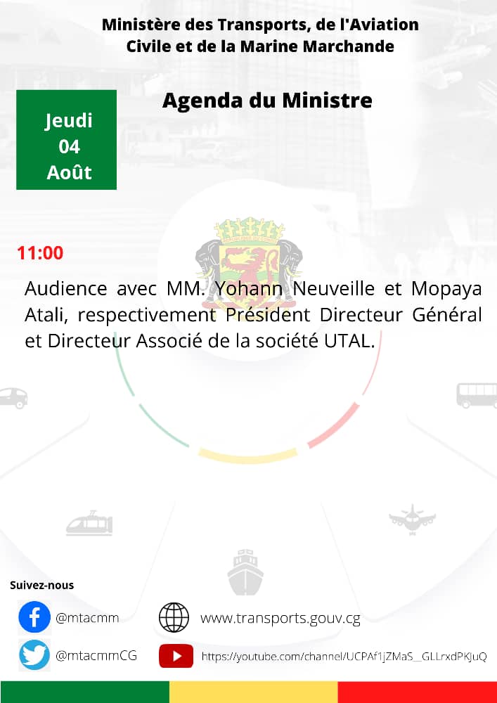 Ministère Transports Av. Civile M. Marchande - CG tweet media