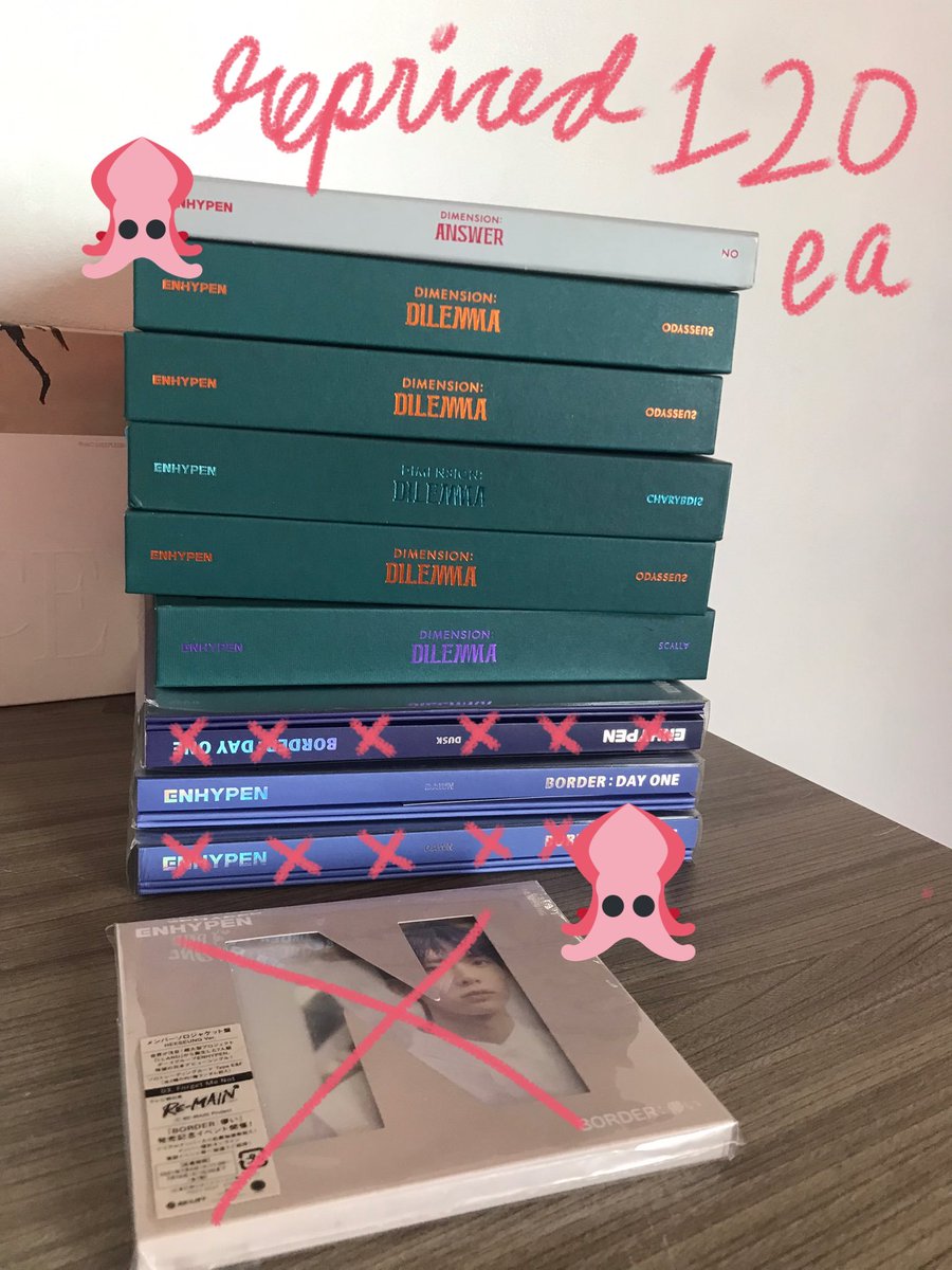 springbleus's tweet photo. wts enhypen unsealed albums

repriced 120 ea, 100 if taking 3+ albums

🏷 ph only border day one transient hakanai heeseung solo jacket soljack dimension dilemma charybdis scylla odysseus answer no sunghoon jake https://t.co/uXypYvAoEY