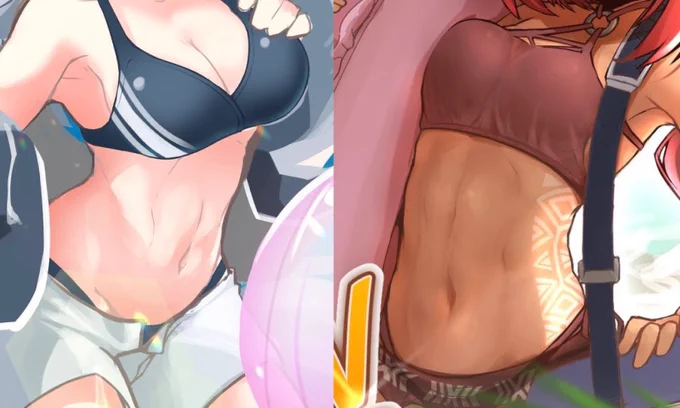 腹筋VS腹筋 