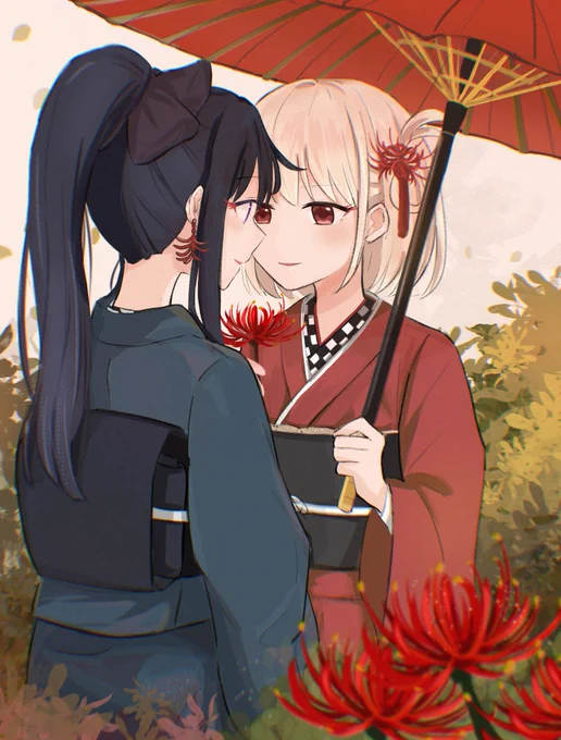 4話のアイキャッチ好き。#リコリコ 
