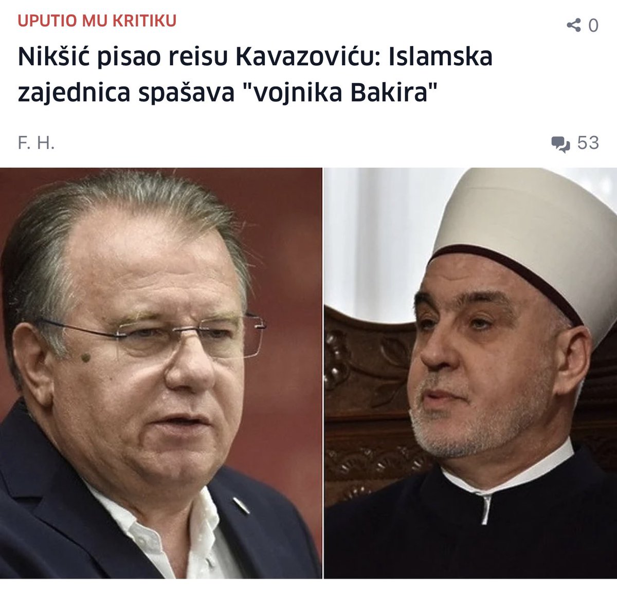 quicker on Twitter "Komunjare bi opet da upravljaju Islamskom