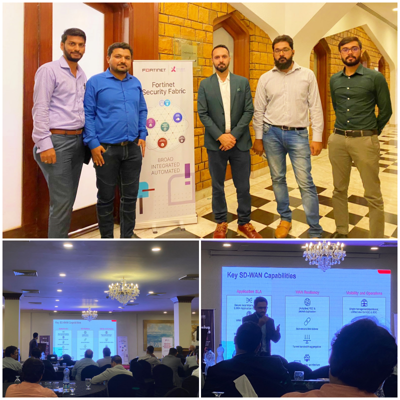 SecureNetworksp's tweet image. Some of our technical experts attended the wonderful event organized by @Fortinet  &amp;amp; @EXN_ME Which throws light on how Fortinet delivers high-performance network security solutions that protect your network, users, and data from  threats. 
 
 #FortinetPartnerInPakistan