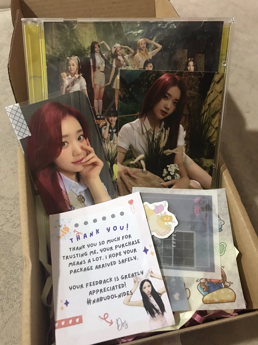 yukiluvmail's tweet photo. ! ⌨︎ [ xiaoting mail ♡ ] — @_Desiraee_ | #nabudolnides

☻ hello! thank you so much for bringing my prios home! finally completed my jwc albums! very well packed with cute freebies, and thank you also for accommodating my requests >.< until next time ♡ https://t.co/eh1VC18n7d