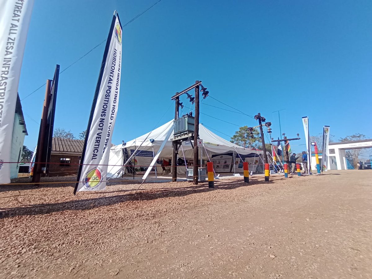 AsterXe_dex's tweet photo. The Chinhoyi Agriculture Show kicks off at a high note. #ZETDC is displaying various innovations much to the excitement of the visitors. #SelfSufficientFuture #SmartInnovations.
@OfficialZESA @zeraenergy @PowerTelZW @officialzpc @official_MOEPD @JojMan1 @VaMbarara @ProsperPwm1 https://t.co/ikCaX6ynbi
